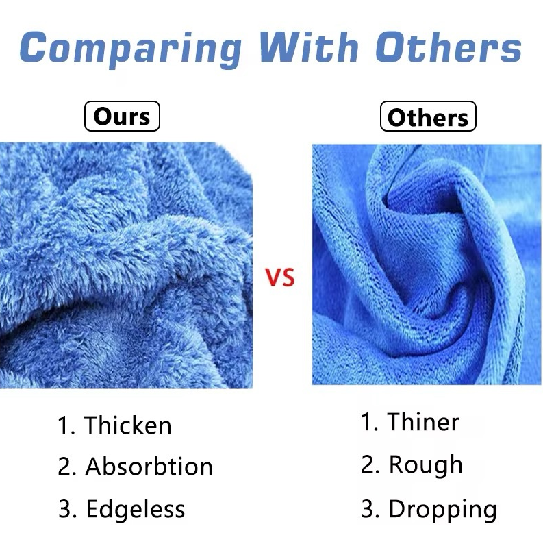 Car Wash Microfiber Absorbent Towel