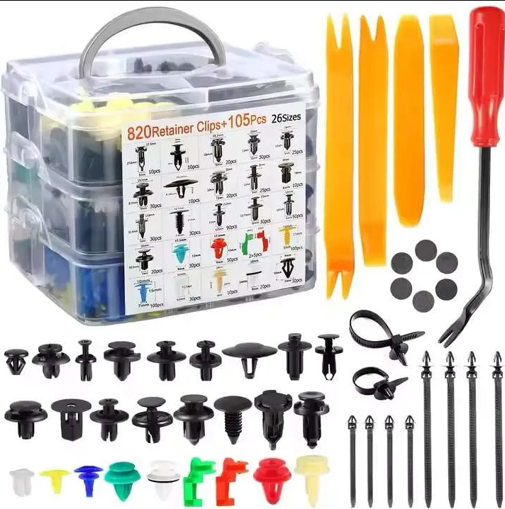 925pcs Car Clips Plastic Car Fastener Clips