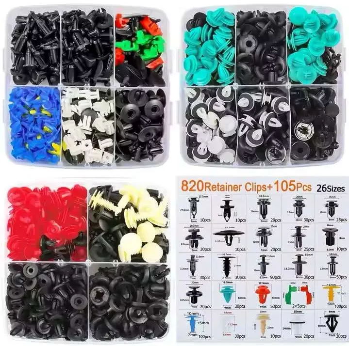 925pcs Car Clips Plastic Car Fastener Clips