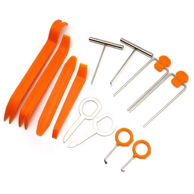 Car Repair Tools 12pcs/set Car Radio Audio Door Clip Panel Trim Removal Kits