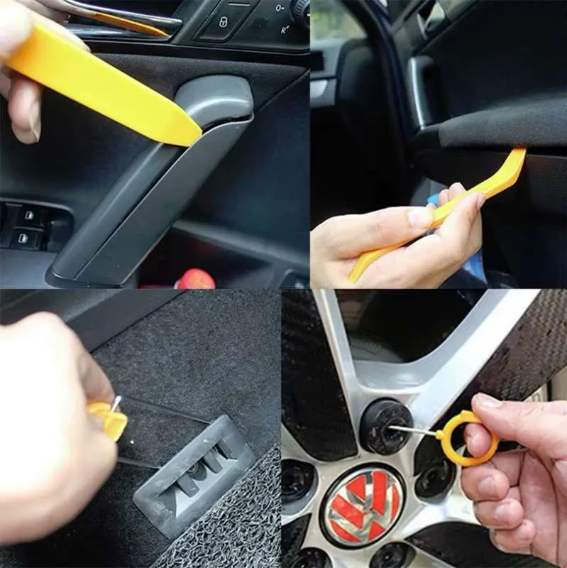 Car Repair Tools 12pcs/set Car Radio Audio Door Clip Panel Trim Removal Kits