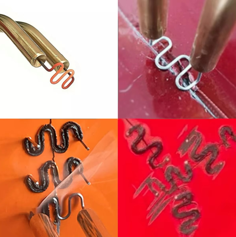 1000Pcs 0.8mm Hot Staples Plastic Welding Wave Stapler for Car Bumper Repair Kit