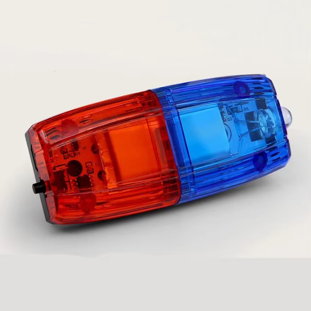 Night Patrol LED Strobe Flashing Light Shoulder Lamp
