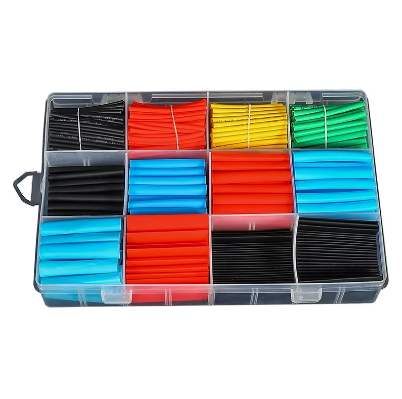 760pcs heat shrink tube with plastic box