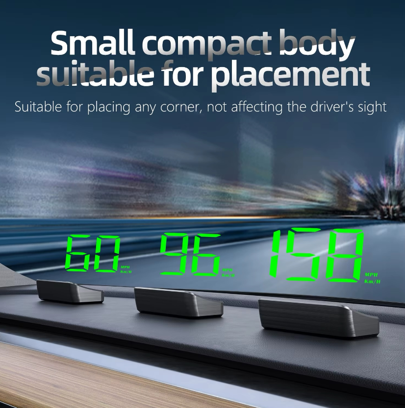GPS Head-Up Display Auto Electronics HUD Projector Display Speedometer