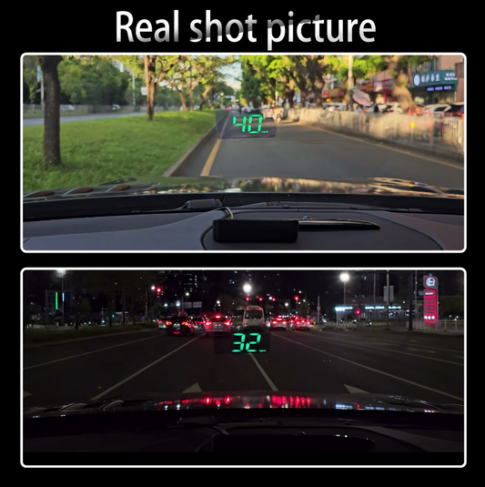 GPS Head-Up Display Auto Electronics HUD Projector Display Speedometer