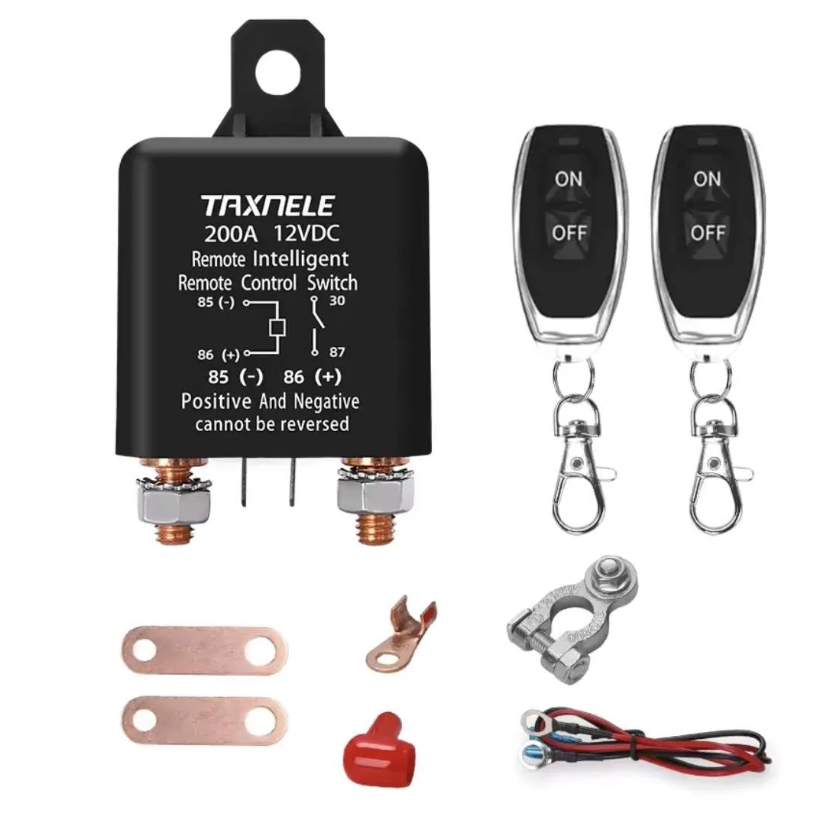 Universal Battery Switch Relay Wireless Remote Control