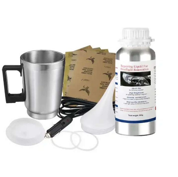 Car Headlight Restoration Full Kit