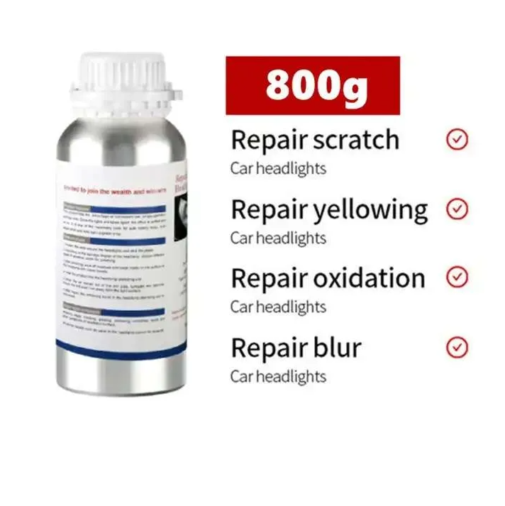Car Headlight Restoration Full Kit