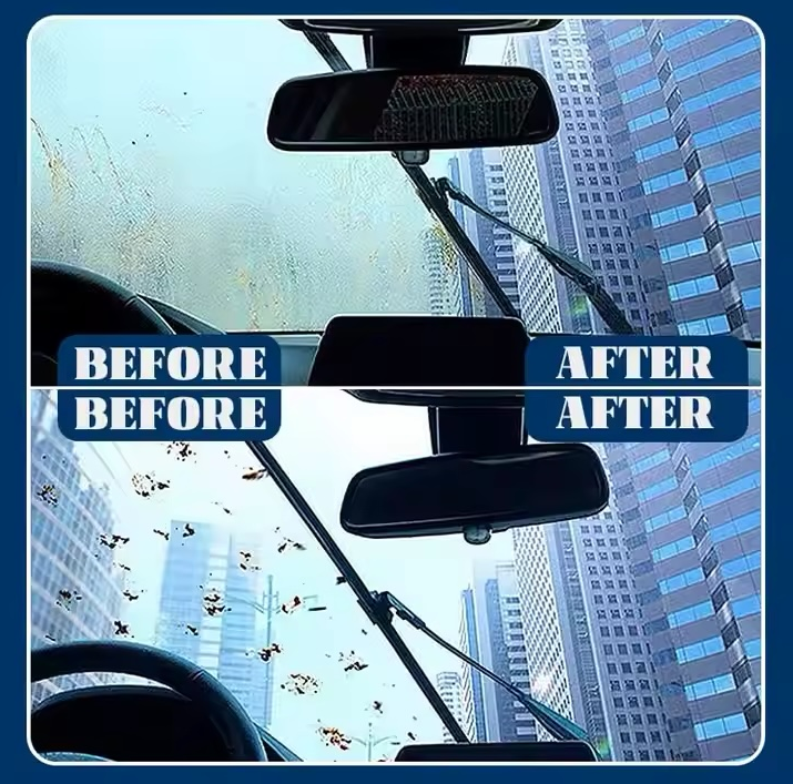 1pack of 6pcs Multifunctional Screen Wash Tablets for Cars Windshield