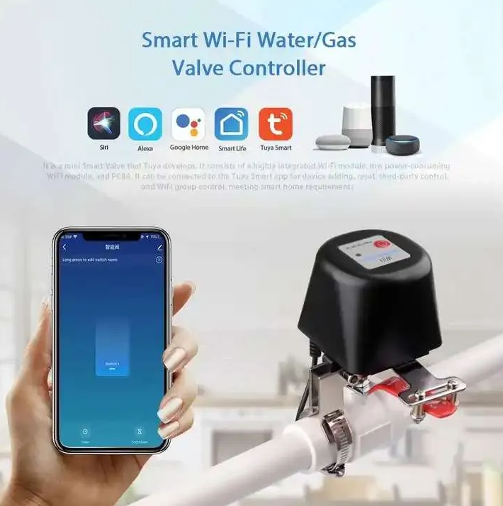 Tuya Smart life WiFi Water and Gas Valve