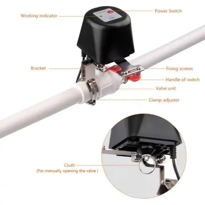 Tuya Smart life WiFi Water and Gas Valve