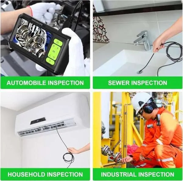 1080P HD Waterproof 15m Cables Industrial Endoscope