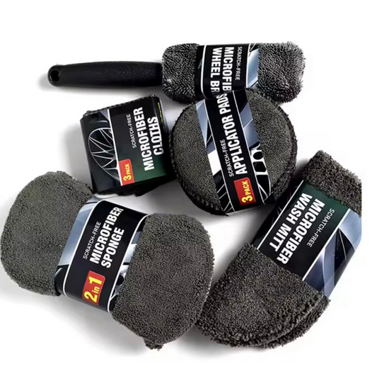 9 Pcs/set Car Cleaning Kits Set