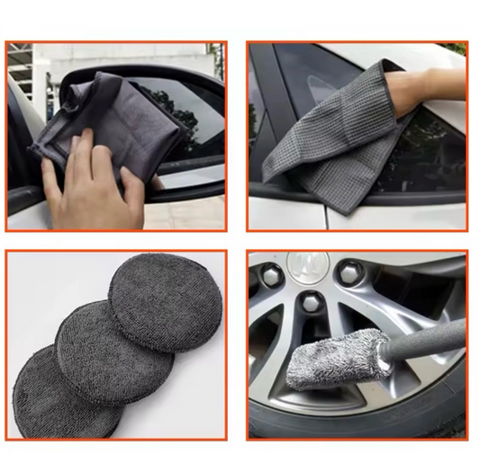 9 Pcs/set Car Cleaning Kits Set