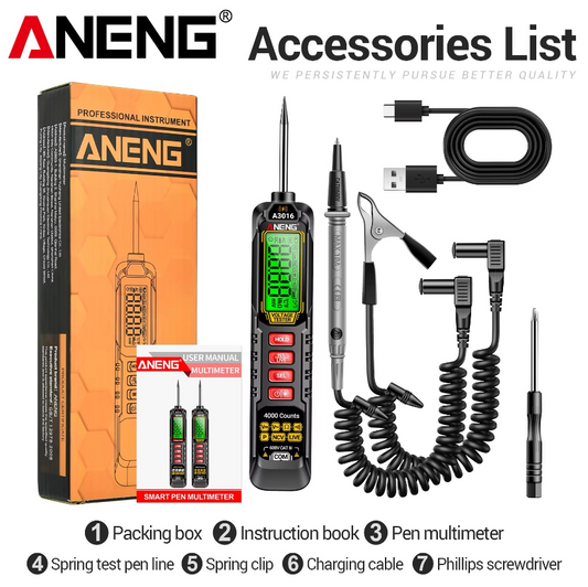 ANENG A3016 Car Voltage Detector Pen Car Fault Maintenance