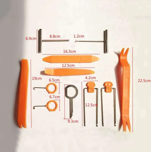 Car Repair Tools 12pcs/set Car Radio Audio Door Clip Panel Trim Removal Kits