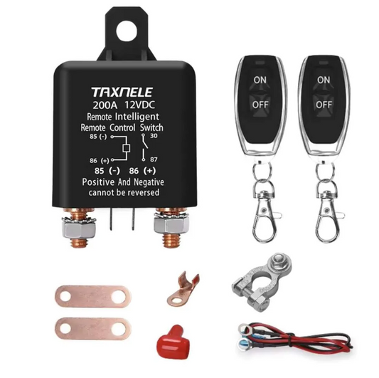 Universal Battery Switch Relay Wireless Remote Control